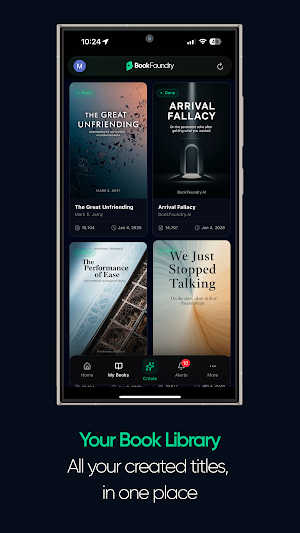 BookFoundry: AI Book Writer Screenshot 1