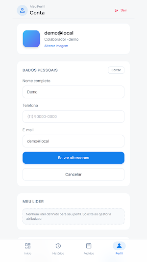 Controle de Ponto OM Way Screenshot 0