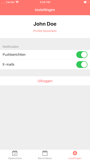 StudentKelner Screenshot 1