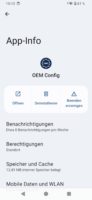 Nordalp OEM Config Screenshot 1