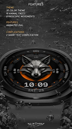 Beast Watch Face 102 Screenshot 3