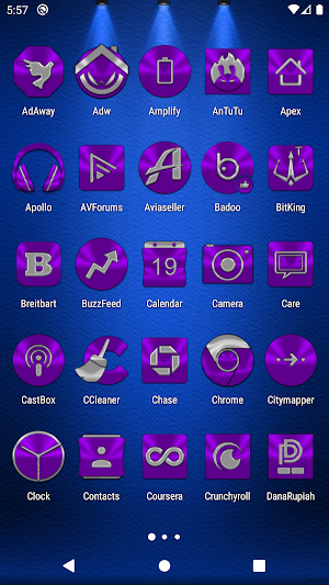 Purple Icon Pack Screenshot 2