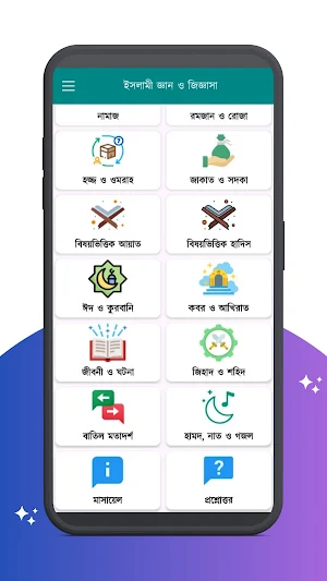 ইসলামী জ্ঞান ও জিজ্ঞাসা Screenshot 2