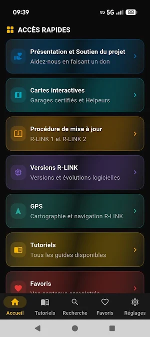R-LINK+ : Renault R-LINK 2 & 1 Screenshot 1