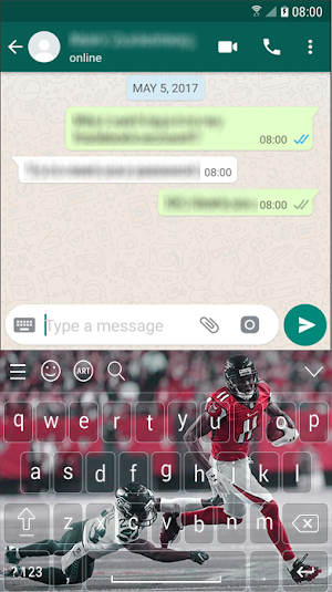 Julio Jones Falcons Keyboard NFL 2020 For Lovers Screenshot 1