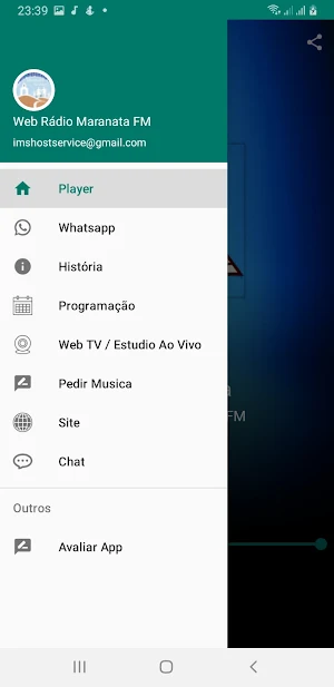 Web Rádio Maranata FM Screenshot 0