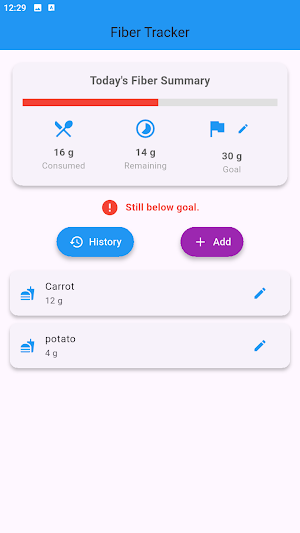 Fiber Tracker Screenshot 0