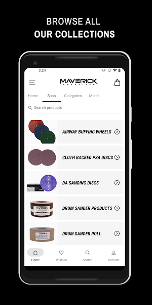 Maverick Abrasives Screenshot 2