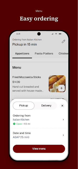 Italian Kitchen To Go Screenshot 2