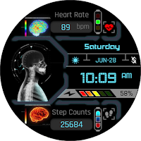 BFF52- Technology Brain HUD