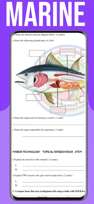 Grade 10 Marine Tech CBC Exams Screenshot 2