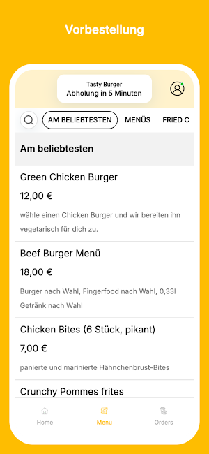 Tasty Burger Essen Screenshot 1