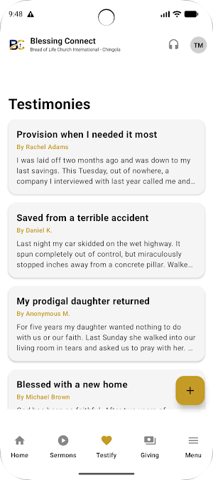BlessingConnect Screenshot 3
