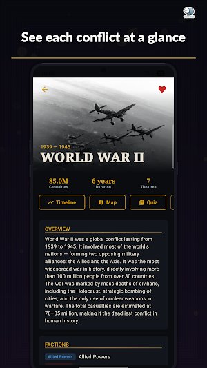 War Timeline Visualizer by CS Screenshot 1