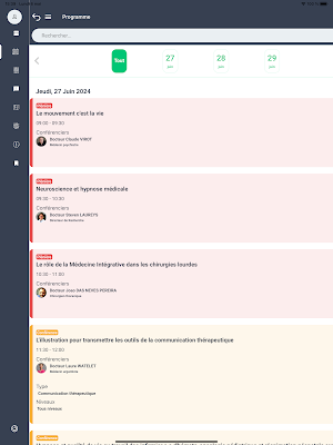 Congrès Hypnose & Douleur 2024 screenshot 5