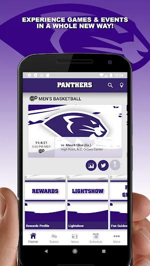 High Point University Panthers Screenshot 0