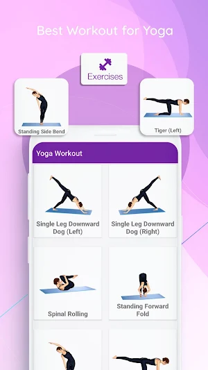 Yoga Workout - Yoga for Beginners - Daily Yoga Screenshot 1