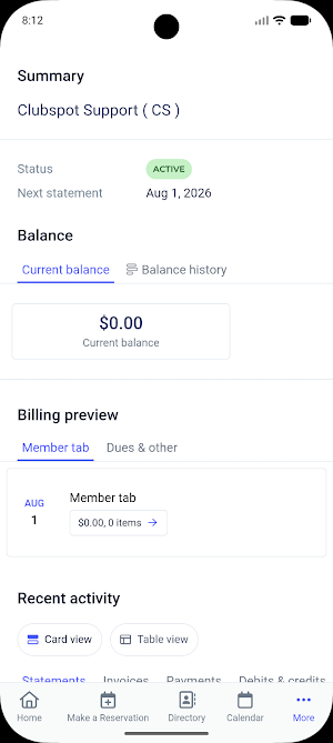 Alta Club Screenshot 1