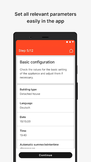 ViStart - Viessmann Commissioning App Screenshot 1