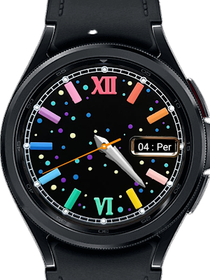 Rainbow Colour Watch Face Screenshot 3