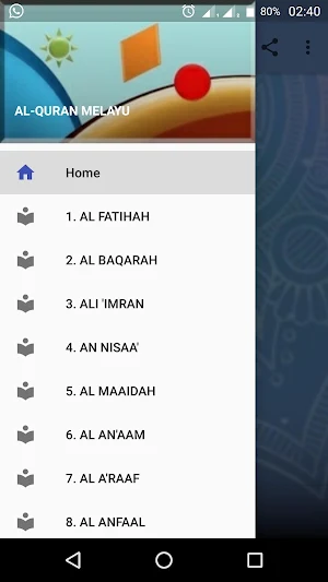 Al-Quran MELAYU Pro Screenshot 0