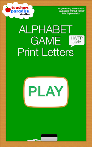 Alphabet Practice Manuscript Handwriting - HWTP Screenshot 0
