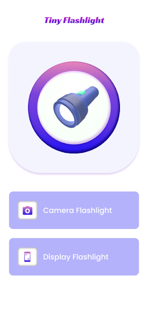 TinyFlashligh Screenshot 1