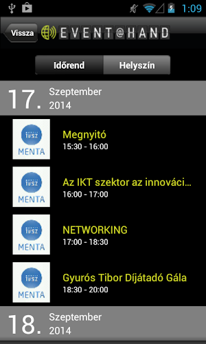 IVSZ EVENT@HAND Screenshot 3