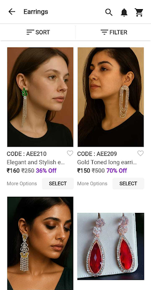 Glamorama: Fashion Jewelry App Screenshot 1