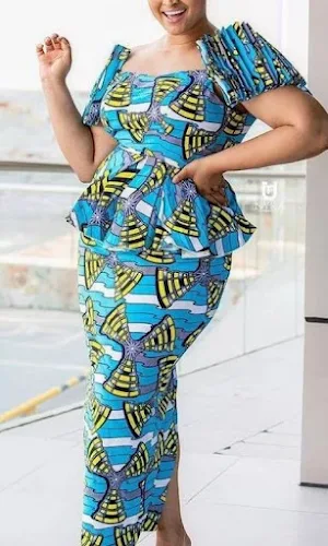 Ankara Skirt and Blouse Styles Screenshot 2
