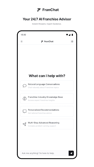 FranChat: AI Franchise Expert Screenshot 0