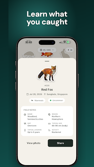 Catchling: Animal Identifier Screenshot 1