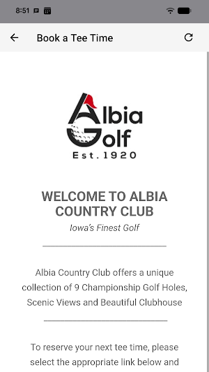Albia Country Club Screenshot 2