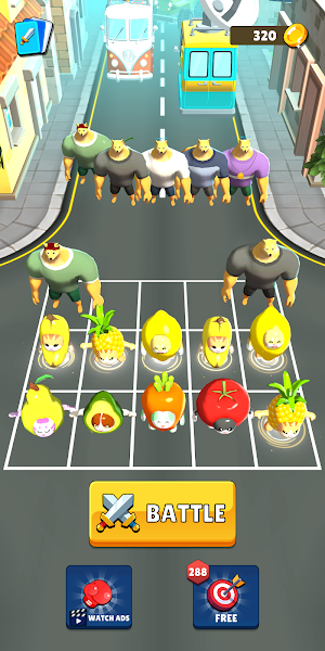 Merge Banana Run - Epic Battle Screenshot 0
