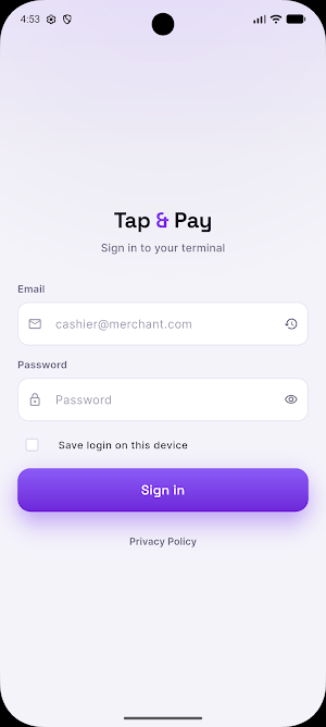 Tap & Pay Screenshot 0