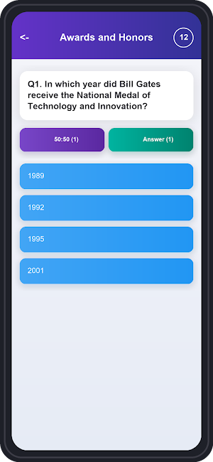 Bill Gates Trivia Quiz Screenshot 3