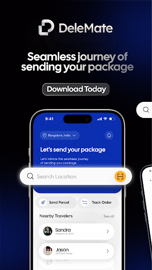 DeleMate - Connect Travellers Screenshot 0