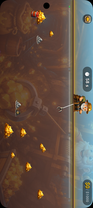 GoldMiner Superz - Gold Mining Screenshot 2