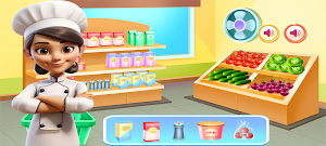 game girls cooking burger Screenshot 1