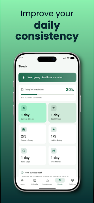 Daily Ibadah Tracker Screenshot 3