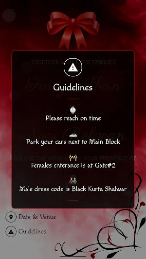 Wedding Invitation Screenshot 3