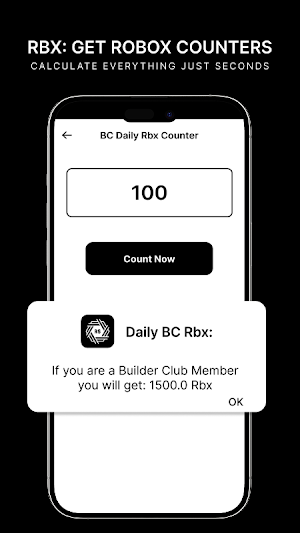 RBX Calc : Get Robox Counters Screenshot 1