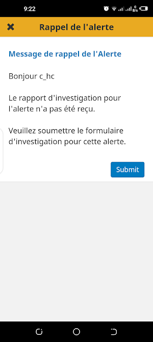 Alerte Niger Screenshot 1