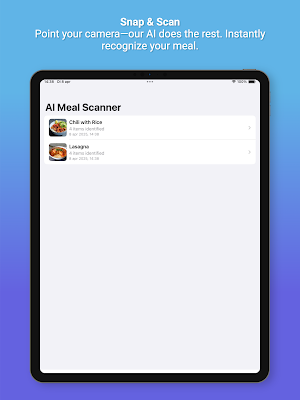 AI Meal Scanner Screenshot 3