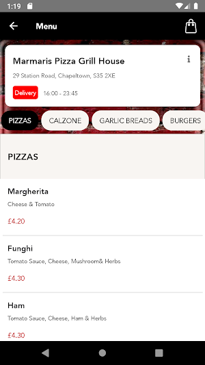 Marmaris Pizza Grill House Screenshot 1