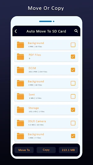 Auto Move To SD Card Screenshot 2