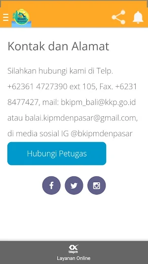 BKIPM Denpasar Screenshot 1