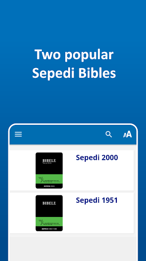 The Bible in Sepedi - Sepedi Northern Sotho Bibles Screenshot 2