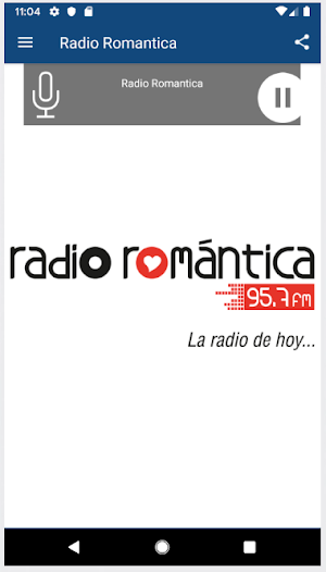 Radio Romantica Screenshot 1