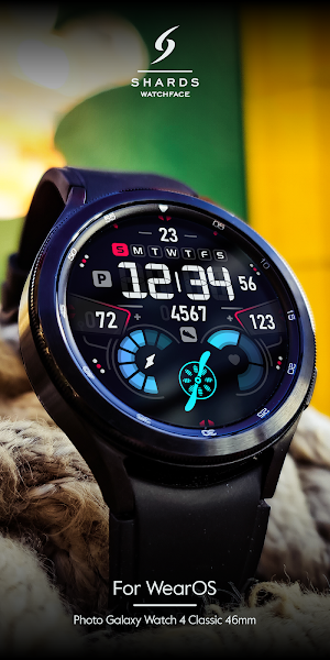 SH007 Watch Face, WearOS watch Screenshot 1